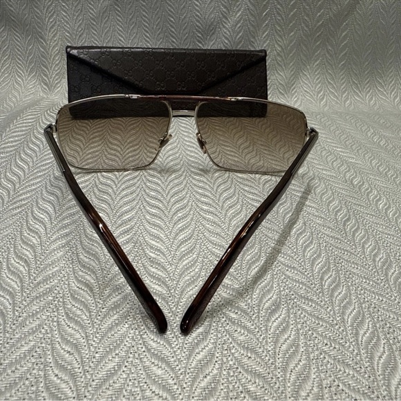Vintage Gucci Tortoise Shell Sunglasses UNISEX - Picture 3 of 5